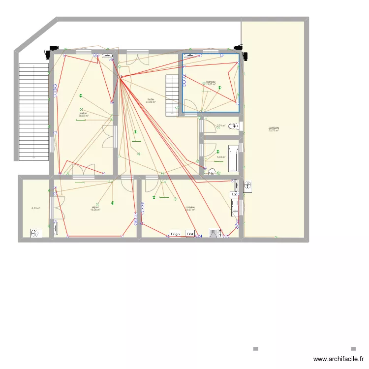 GALMA R.D.CH.1. Plan de 