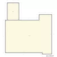 PLAN DE MASSE EXTENSION SALON