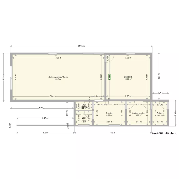 maison actuelle. Plan de maison actuelle. Plan de