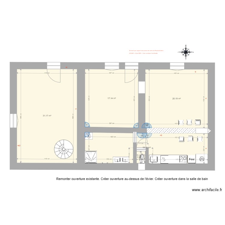 20200920 MAISON DE FERME F2. Plan de 0 pièce et 0 m2