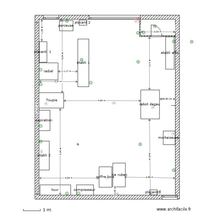 aménagement atelier 06. Plan de 0 pièce et 0 m2