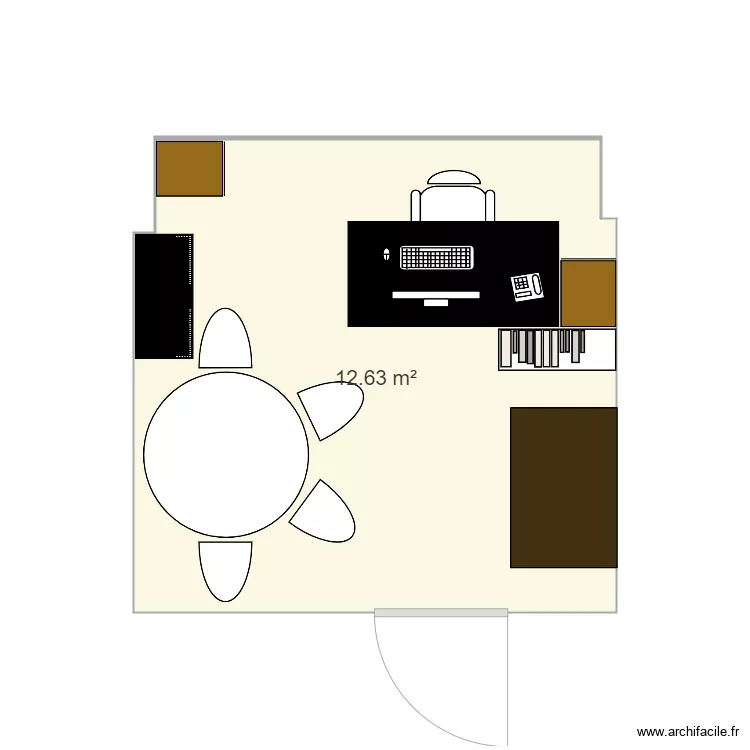 Bureau PPB V2. Plan de 
