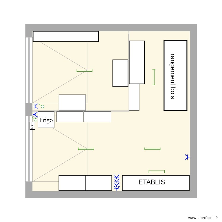 Garage Matignon. Plan de 0 pièce et 0 m2