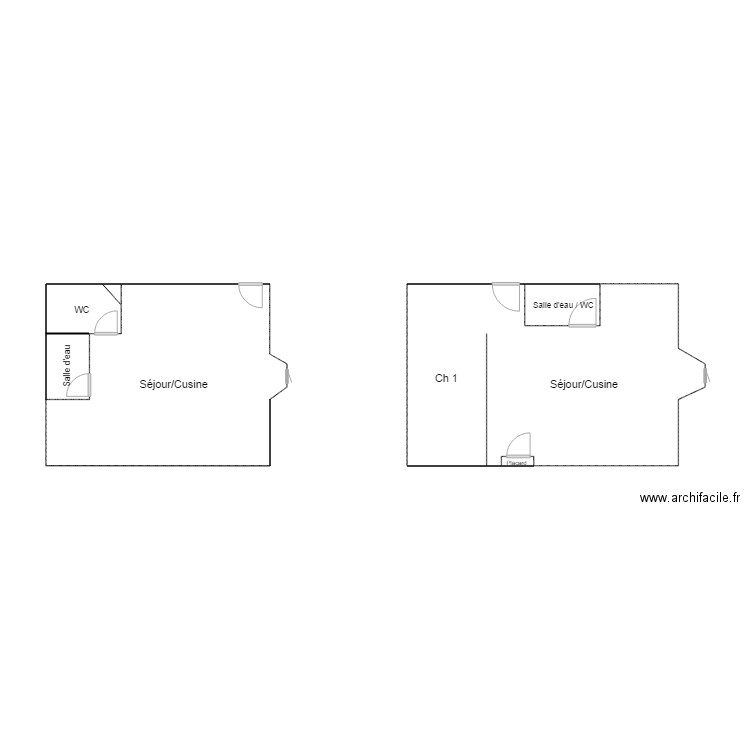 Charpentier. Plan de 0 pièce et 0 m2