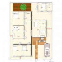 Plan 1 Maison Bamako Mali