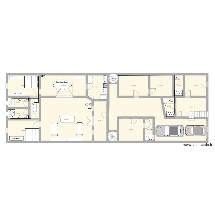 Plan de maison Tranquilité. Plan de 0 pièce et 0 m2