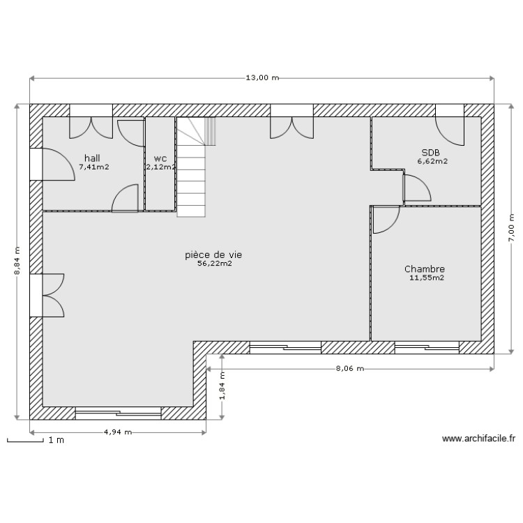 Plan. Plan de 0 pièce et 0 m2