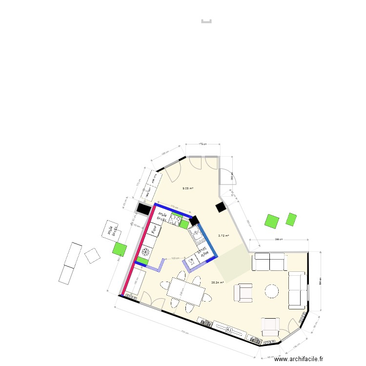 cuisine sam 200515. Plan de 0 pièce et 0 m2