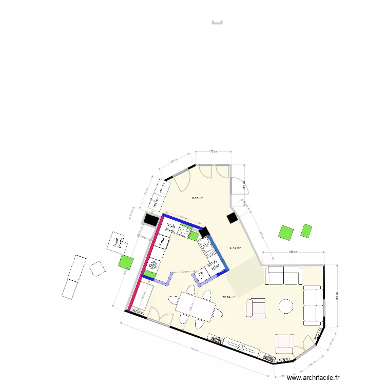 cuisine sam 200515. Plan de 