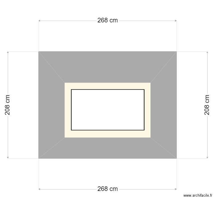 meuble tv 65 pouces. Plan de 0 pièce et 0 m2