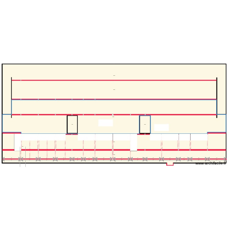PARKING PORTEUSE PILIER 2. Plan de 0 pièce et 0 m2