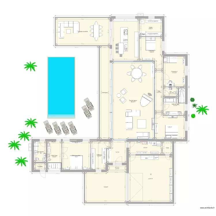Plan pour ma&ccedil;on. Plan de 