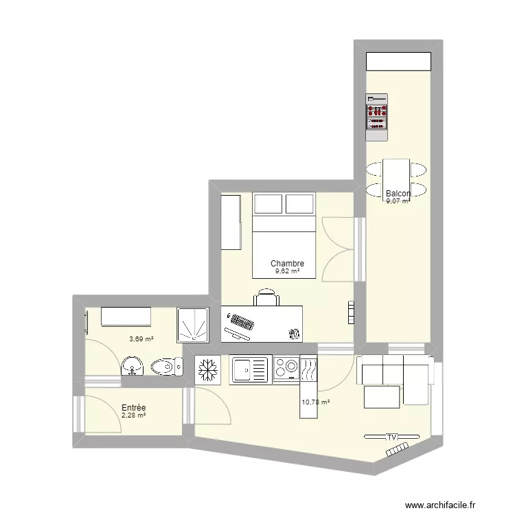 APPART. Plan de APPART. Plan de