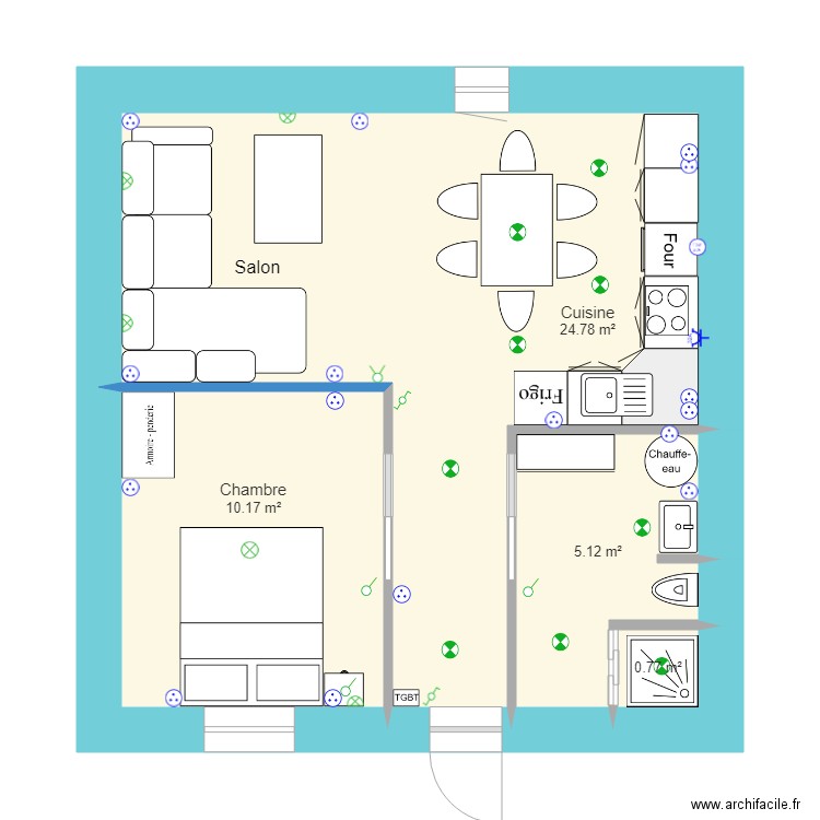 Marie Bey éléc. Plan de 0 pièce et 0 m2