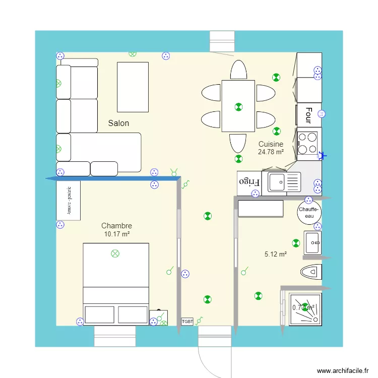 Marie Bey &eacute;l&eacute;c. Plan de 