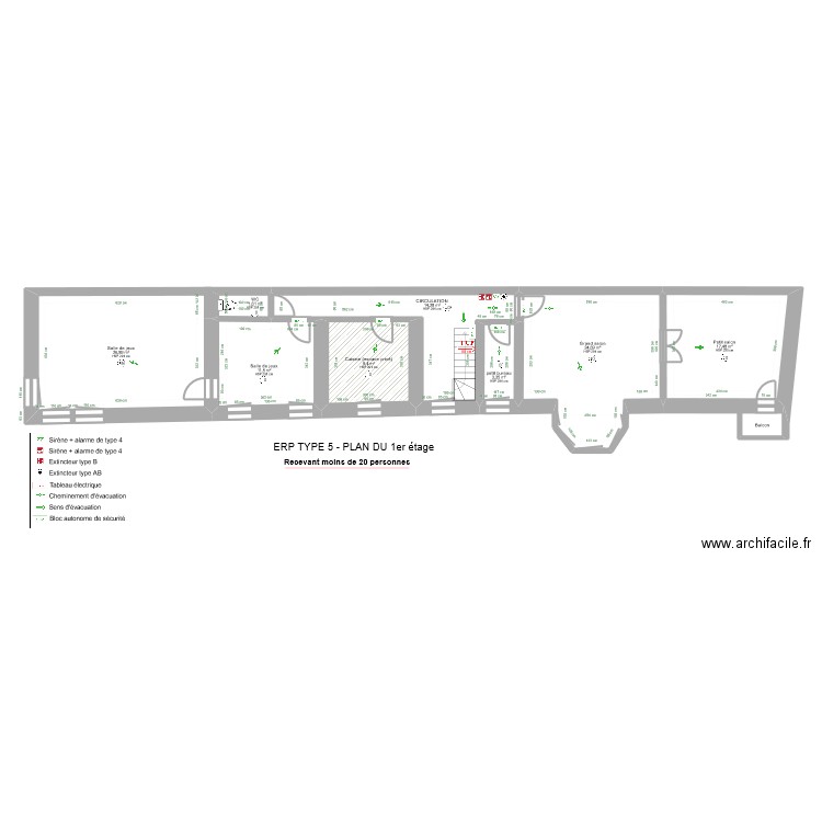 Manoir-LDH-1er-Etage-Incendie-2. Plan de 0 pièce et 0 m2