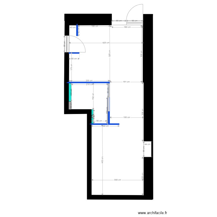 PLAN FINAL SANS MEUBLES . Plan de 0 pièce et 0 m2