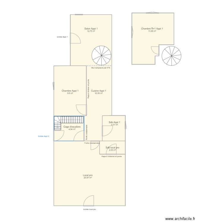 LT PLAY APPARTEMENT 2 RDC. Plan de 0 pièce et 0 m2