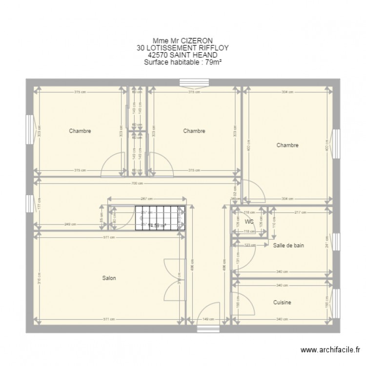 CIZERON2. Plan de 0 pièce et 0 m2