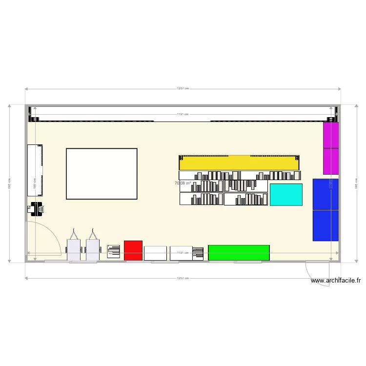 Plan 2 aide &agrave; l'emploi. Plan de 