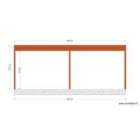 Carport vue de face 1