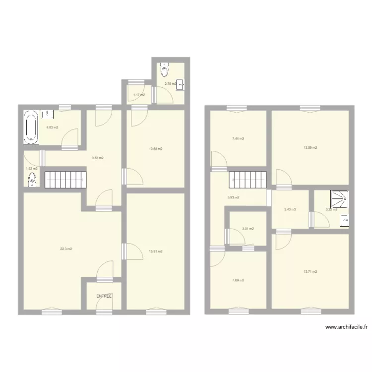 SAUNIER. Plan de SAUNIER. Plan de