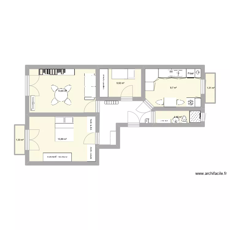 Apt D&eacute;sambrois. Plan de 
