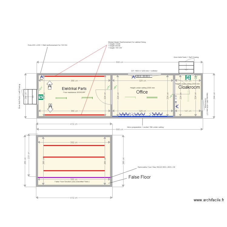 ATI Bis B. Plan de 0 pièce et 0 m2