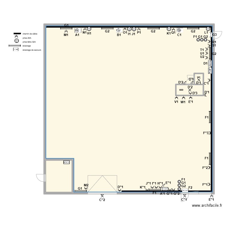 paul linkov1. Plan de 4 pièces et 403 m2