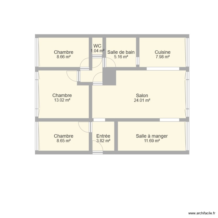DELINCHANT. Plan de 0 pièce et 0 m2