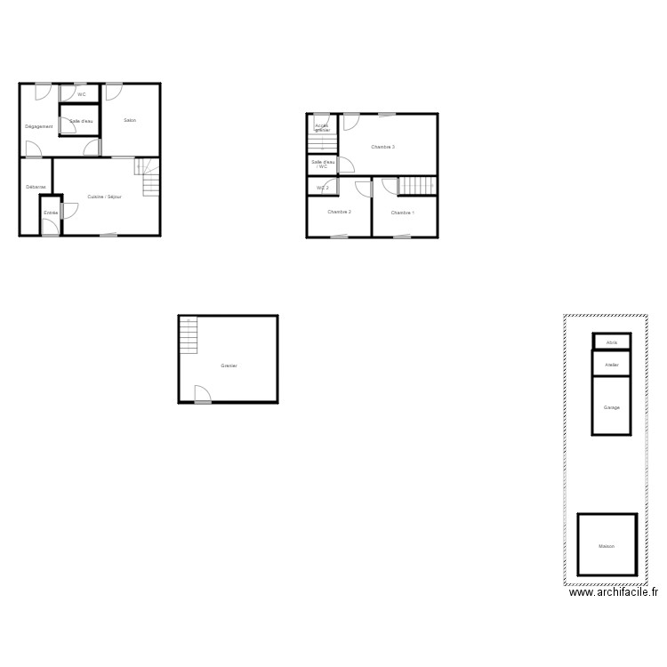 GALLAND romille. Plan de 0 pièce et 0 m2