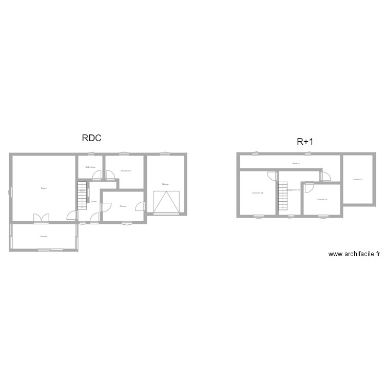 350600923. Plan de 13 pièces et 160 m2