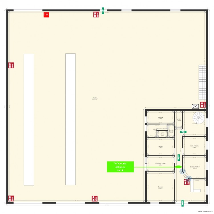A84 . Plan de 0 pièce et 0 m2