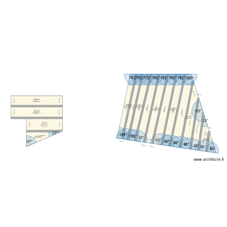 Roubaud plan isolation faux plafond. Plan de 0 pièce et 0 m2