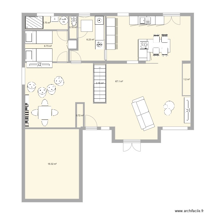 PontArche8. Plan de 0 pièce et 0 m2