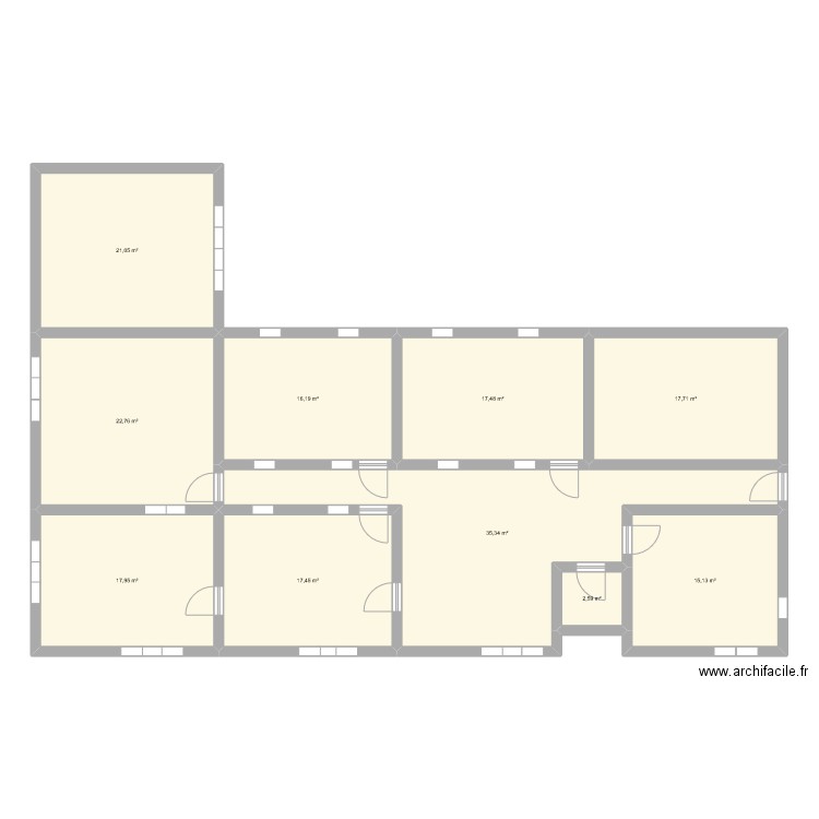 plan bureau. Plan de 0 pièce et 0 m2