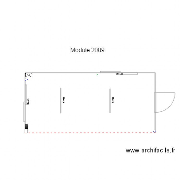 module 2089 b. Plan de 0 pièce et 0 m2