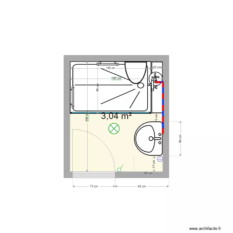 TRAMBOUZE rénové. Plan de TRAMBOUZE rénové. Plan de