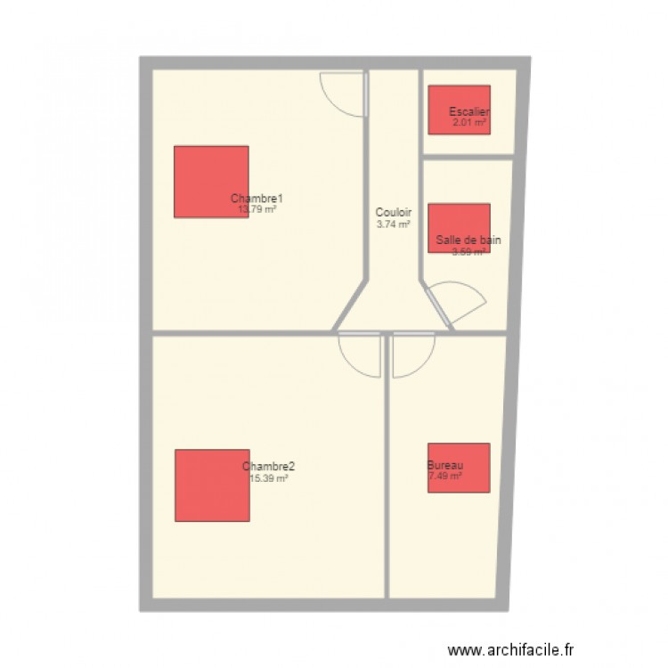 plan de masse. Plan de 0 pièce et 0 m2
