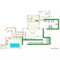 loge plus scenne PALAIS DE LA RIGOLADE PLUS PISCINE SPA PLUS PARKING voiture ect