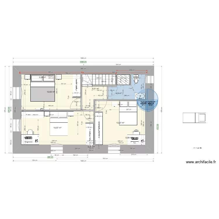 ANAIS BAT1 ETAGE 2022 11 13. Plan de 