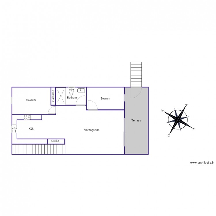 Sinergia World takvåning. Plan de 0 pièce et 0 m2