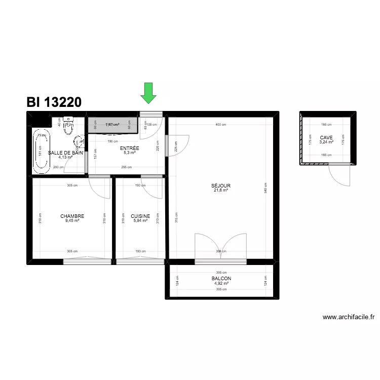 BI 13220. Plan de 