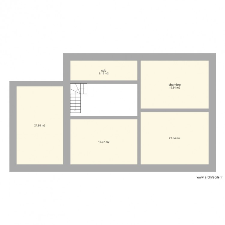 plan godart etage. Plan de 0 pièce et 0 m2