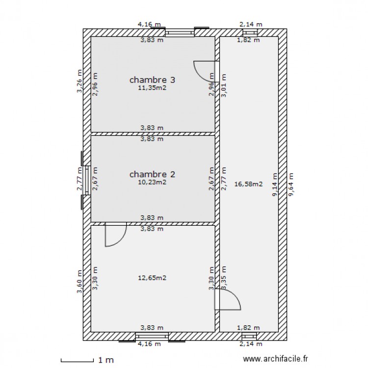 Etage Vizille COTATION. Plan de 0 pièce et 0 m2