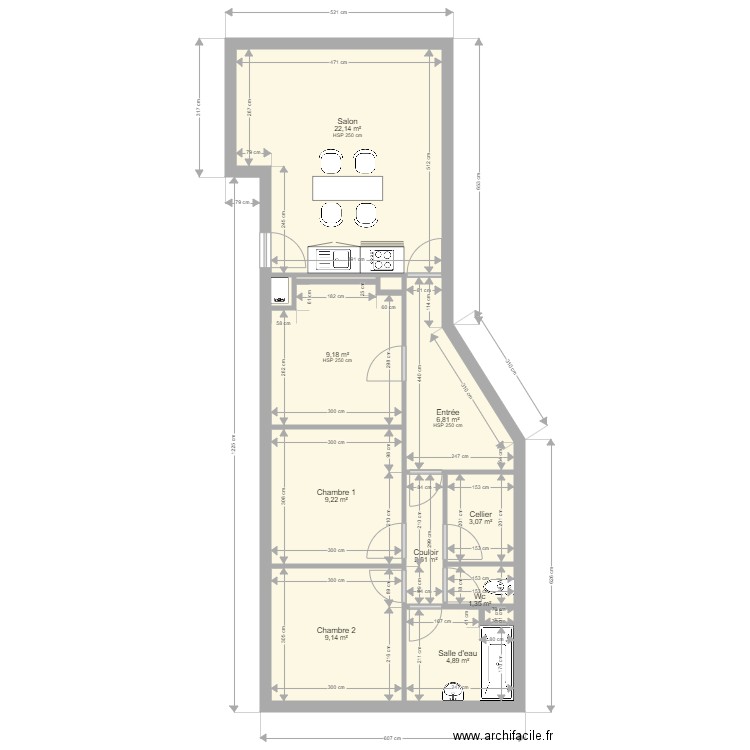 CRETON plan du projet ind02. Plan de 0 pièce et 0 m2