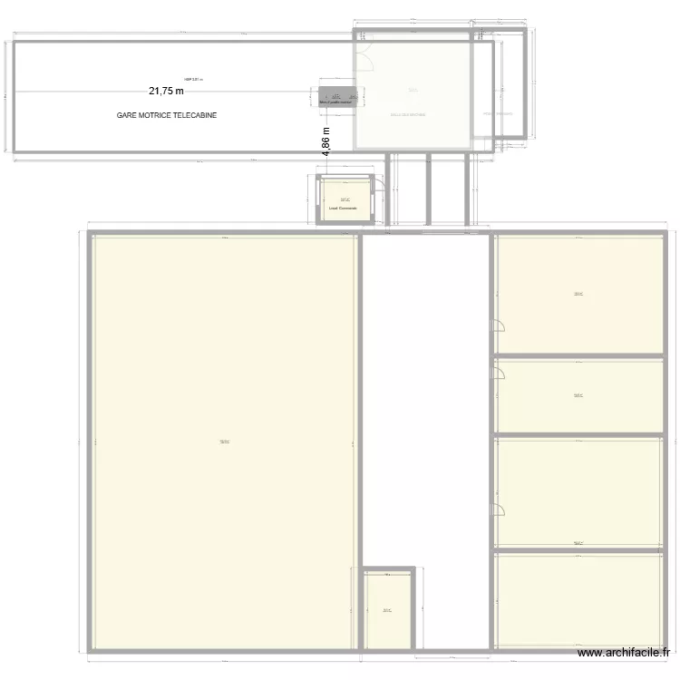 TC VERDONS G2. Plan de 
