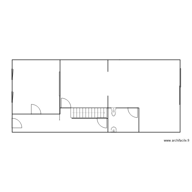 carlo rez. Plan de 3 pièces et 37 m2