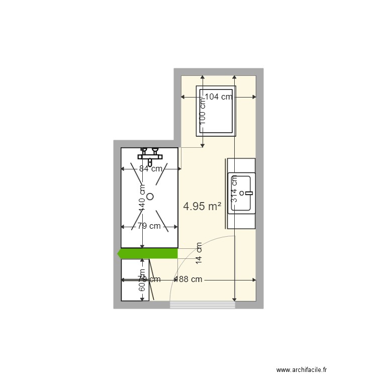 Plan LATOUR. Plan de 0 pièce et 0 m2