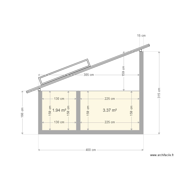 14 avril 2019. Plan de 0 pièce et 0 m2